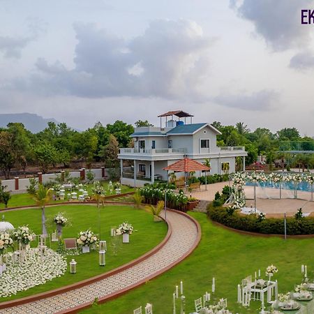 Ekostay Gold Palm Estate I Cricket Turf I Rain Dance I 2 Acre Property Karjat Εξωτερικό φωτογραφία