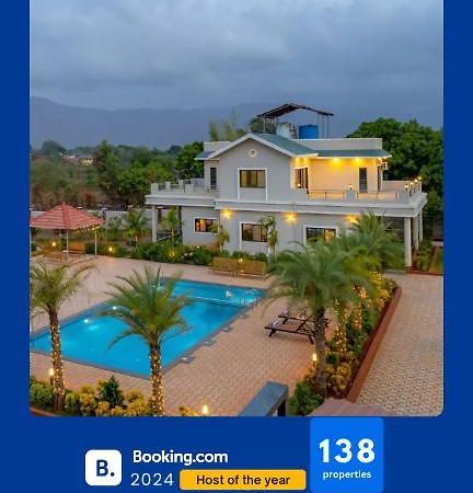 Ekostay Gold Palm Estate I Cricket Turf I Rain Dance I 2 Acre Property Karjat Εξωτερικό φωτογραφία