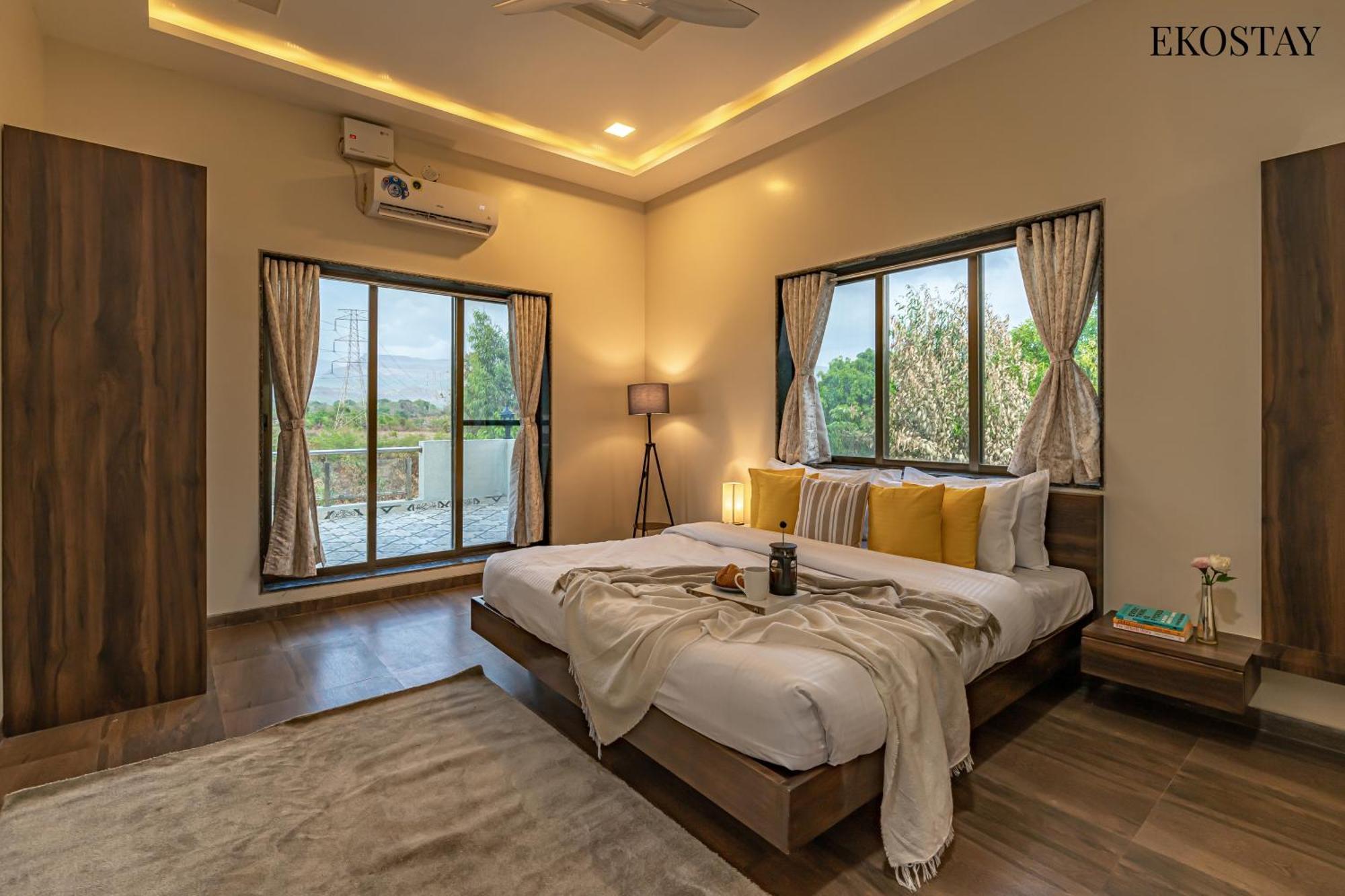 Ekostay Gold Palm Estate I Cricket Turf I Rain Dance I 2 Acre Property Karjat Εξωτερικό φωτογραφία