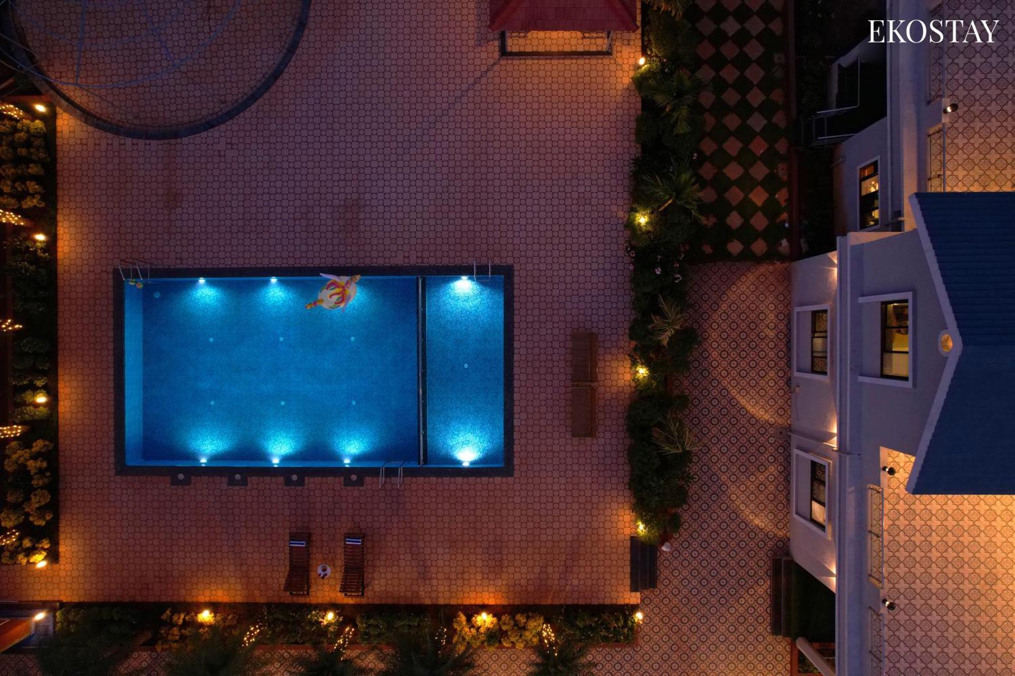 Ekostay Gold Palm Estate I Cricket Turf I Rain Dance I 2 Acre Property Karjat Εξωτερικό φωτογραφία