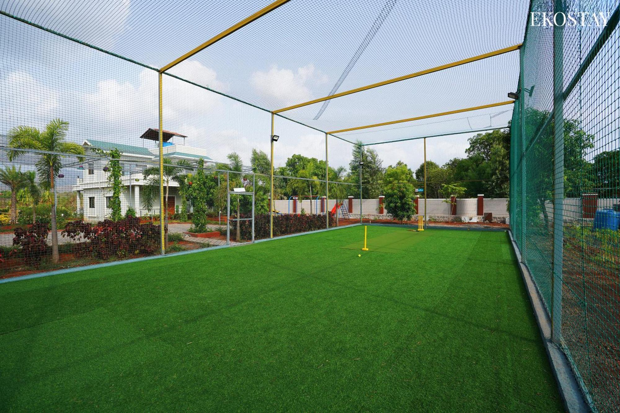 Ekostay Gold Palm Estate I Cricket Turf I Rain Dance I 2 Acre Property Karjat Εξωτερικό φωτογραφία
